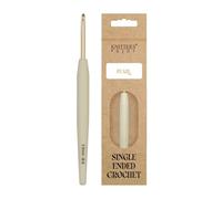 Knitter's Pride Pearl aguja de ganchillo de aluminio 3,5 mm beige y plateado - 1 unidad