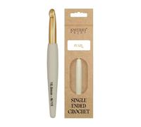 Knitter's Pride Pearl gancho de ganchillo de aluminio 10,00 mm - 1 unidad beige y plata