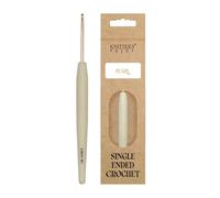 Knitter's Pride Pearl gancho de ganchillo de aluminio 2,25 mm - 1 unidad beige y plateado
