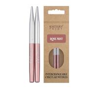 Knitter's Pride Puntas intercambiables Rosemist 3,5 mm, 5 cm - 1 par