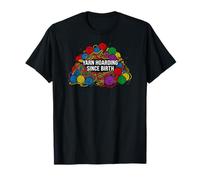 Knitting Crochet Yarn Hoarding Since Birth Crafter Camiseta