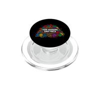 Knitting Crochet Yarn Hoarding Since Birth Crafter PopSockets PopGrip para MagSafe