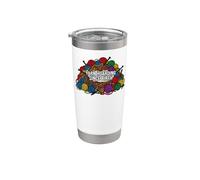 Knitting Crochet Yarn Hoarding Since Birth Crafter Vaso térmico de acero inoxidable de doble pared