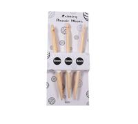 Knitting Hooks - 3-Piece Ergonomic Crochet Set, Portable Crafting Needles with Precision Threading Tool, Smooth Stitchs Glide, Durable Crafting Accessory, Yarn Needle Kit for Sewing Thread Crafts Home