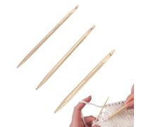 Knitting Hooks | 3 Pieces Ergonomic Portable Needles Threader |