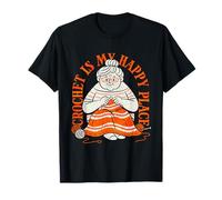 Knitting Is My Creative Haven Grandma Knitter Camiseta