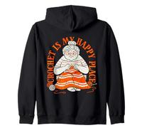 Knitting Is My Creative Haven Grandma Knitter Sudadera con Capucha