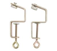 Knitting Machine Table Clamps Professional Sturdy High Strength Replacement Parts for KR830 KR840 KR850 Metal Material 2 Pieces 13.7x5cm