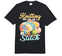Knitting More Than Just a Stitch Knitters & Hobbyists Comfort Colors Adult Heavyweight T-Shirt
