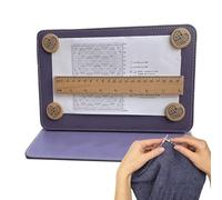 Knitting Pattern Holder, Crochet Pattern Chart Holder, Magnetic Pattern Holder, Foldable Pattern Holder, Easy To Fix Knitting Holder, Crochet Project Organizer, Adjustable Pattern Stand, Portable