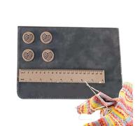 Knitting Pattern Holder - Crochet Pattern Chart Holders | Foldable Magnetic Patterns Holder with Easy Fix Design for Crochet & Knitting, Crafting, DIY, Yarn Projects, Home, Workshop, Hobby Tools