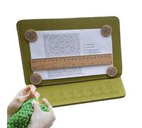Knitting Pattern Holder - Crochet Pattern Chart Holders | Foldable Magnetic Patterns Holder with Easy Fix Design for Crochet & Knitting, Crafting, DIY, Yarn Projects, Home, Workshop, Hobby Tools