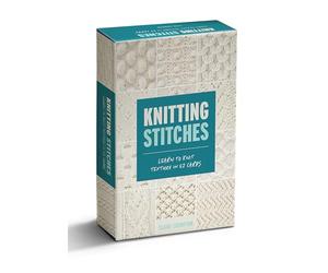 Knitting Stitches Card Deck: Learn to knit texture in 52 cards