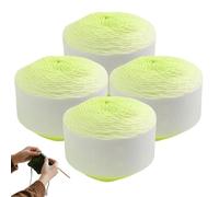 Knitting Yarn - 4 Pieces Gradient Crafts Thread, Soft Crocheting Yarn Set, Fabric Repairs Scarf, Ideal for Hobbyists Quilting Projects Embroidery Work Making Art Creation
