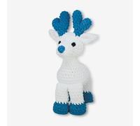 Knitty Critters - Bianca Reno | Kit de amigurumis de Navidad súper suave para ganchillo