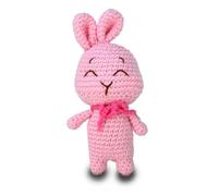 KNITTY CRITTERS Hello Crafts - Kit de amigurumi - Little Bunny - Kit de ganchillo