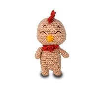 KNITTY CRITTERS Hello Crafts - Kit de amigurumi - Little Chicken - Kit de ganchillo