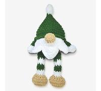 Knitty Critters - Jingle The Gnome | Kit de amigurumis de Navidad súper suave para ganchillo
