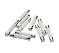 KNIUWMBMH 10 unids/Lote una Venta 5 * 20mm 6 * 30mm fusibles de Tubo de soplado rápido 5x20 6x30mm 250V 5 6 8 10 15 20 25 30 A AMP Fusible de cerámica(5x20,5A)