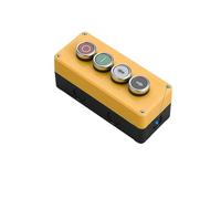 KNIUWMBMH Nueva Caja de Control de Interruptor de botón de plástico, Manual, con botón de Arranque automático, Impermeable, for emergencias eléctricas industriales LA38(45748)