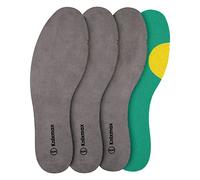 Knixmax 2 Pares de Plantillas de espuma Comfort Plantillas de Repuesto para Zapatos para Uso Diario, Deportivo y Laboral para Hombres, Mujeres y Niños Gris 30EU