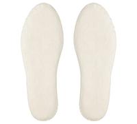 Knixmax Plantillas de Pelo Plantillas Termicas, Cálidas y Transpirables, Suaves y Cómodas para Hombre, Mujer y Niño Beige Claro 30EU