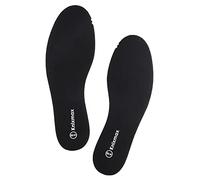 Knixmax Plantillas Memory Foam para Zapatos de Hombre, Plantillas Finas Amortiguadoras Cómodas y Flexibles para Trabajo, Deportes, Caminar, Senderismo,Negro EU44