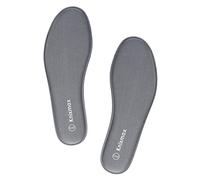 Knixmax Plantillas Memory Foam para Zapatos de Mujer y Hombre, Plantillas Confort Amortiguadoras Cómodas y Flexibles para Trabajo, Deportes, Caminar, Senderismo, EU45 Gris