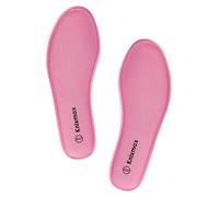 Knixmax Plantillas Memory Foam para Zapatos de Mujer y Hombre, Plantillas Confort Amortiguadoras Cómodas y Flexibles para Trabajo, Deportes, Caminar, Senderismo, EU39 Rosa