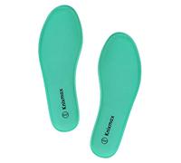 Knixmax Plantillas Memory Foam para Zapatos de Mujer y Hombre, Plantillas Confort Amortiguadoras Cómodas y Flexibles para Trabajo, Deportes, Caminar, Senderismo, EU41 Verde