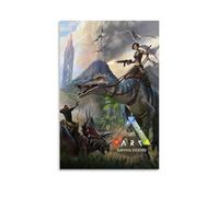 KNKncnv Ark Survival Evolved Extinction Póster Clásico Pintura Decorativa Lienzo Arte de Pared Salón Póster Dormitorio Pintura, Arte de Pared Impresión de Imagen Moderna Decoración de Habitación