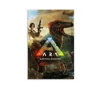 KNKncnv Ark Survival Evolved Extinction Póster Pintura Decorativa Lienzo Arte de Pared Salón Póster Dormitorio Pintura, Arte de Pared Impresión de Imagen Moderna Decoración de Habitación Familiar 20 x