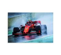 KNKncnv Charles Leclerc Racing Poster Pintura Decorativa Lienzo Arte de Pared Salón Póster Dormitorio Pintura, Arte de Pared Impresión de Imagen Moderna Decoración de Habitación Familiar 08 x 12