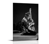 KNKncnv Keith Richards Póster blanco y negro pintura decorativa lienzo arte de pared sala de estar póster dormitorio pintura, arte de pared impresión de imagen moderna decoración de habitación