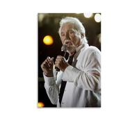 KNKncnv Kenny Rogers Singer Art Póster Pintura Decorativa Lienzo Arte Mural Salón Póster Dormitorio Pintura, Arte de Pared Impresión de Imagen Moderna Decoración de Habitación Familiar 08 x 12