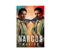 KNKncnv Narcos Mexico Art Poster Pintura Decorativa Lienzo Arte Mural Salón Póster Dormitorio Pintura, Arte de Pared Impresión de Imagen Moderna Decoración de Habitación Familiar 08 x 12 pulgadas (20
