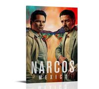 KNKncnv Narcos Mexico Art Poster Pintura Decorativa Lienzo Arte Mural Salón Póster Dormitorio Pintura, Arte de Pared Impresión de Imagen Moderna Decoración de Habitación Familiar 24 x 36 Pulgadas (60