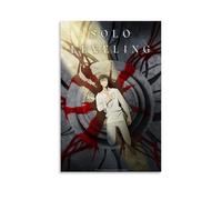 KNKncnv Solo Leveling Anime Fan Art Póster Pintura Decorativa Lienzo Arte de Pared Salón Póster Dormitorio Pintura, Arte de Pared Impresión de Imagen Moderna Decoración de Habitación Familiar 08 x 12