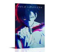 KNKncnv Solo Leveling Póster de Anime Pintura Decorativa Lienzo Arte de Pared Sala de Estar Póster Dormitorio Pintura, Arte de Pared Impresión de Imagen Moderna Decoración de Habitación Familiar 30 x