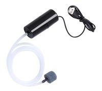 KNMDXD Minibomba de Agua - Minibomba Sumergible con Carga USB y liberación de Aire Estable - Bomba de Agua USB de 5 V, oxigenador pequeño para piscicultura pequeña, pecera pequeña