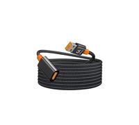 KNNGZTSSR Cable de conversión de Monitor de 6 A, extensión USB 3.0/2.0 for portátil, PC, TV, Xbox One, SSD, Cable Extensor, Mini Cable de Alta Velocidad, línea de conversión de Pantalla.(1.5M Black)