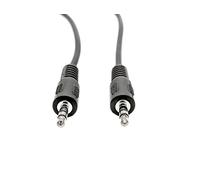 KnnX 28004 - Cable Auxiliar Audio Estéreo - Conector de 3,5 mm Macho a Macho - Longitud: 2 Metros