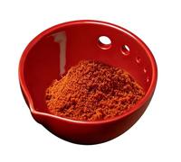 Knoblauch Reibeschale Harz - schäler Reibschale 5 Loch Ablauf Reiben | Knoblauch Ingwer Thymian Basilikum Mahlen | 7x7cm, Zuhause Küche Restaurant Apartment Backen Kochen Lebensmittelv