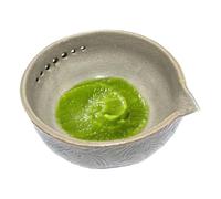 Knoblauch Reibeschale Harz - schäler Reibschale 5 Loch Ablauf Reiben | Knoblauch Ingwer Thymian Basilikum Mahlen | 7x7cm, Zuhause Küche Restaurant Apartment Backen Kochen Lebensmittelv