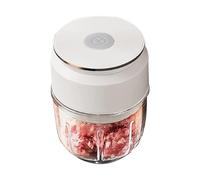 Knoblauchhacker eléctricamente - Dicer de ajo eléctrico | Portátil inalámbrico multifuncional | Cocina USB Dicer con cuenco para preparar comida para bebés, acampar, restaurante