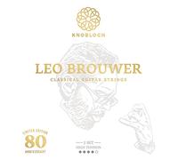 KNOBLOCH STRINGS - Cuerdas de Guitarra Española | 500LB Leo Brouwer | Alta Tensión 34.5 | Graves Brillantes y Agudos Suaves | Sonido Natural y Sensual | Juego de cuerdas para Flamenca y Clásica