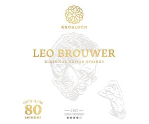 KNOBLOCH STRINGS - Cuerdas de Guitarra Española | 500LB Leo Brouwer | Alta Tensión 34.5 | Graves Brillantes y Agudos Suaves | Sonido Natural y Sensual | Juego de cuerdas para Flamenca y Clásica