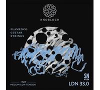 KNOBLOCH STRINGS - Cuerdas de Guitarra Española | LDN33.0 LUNA FLAMENCA Double Silver | Tensión Media-Baja | Graves Oscuros | Nylon | Sonido Completo y Oscuro | Juego de cuerdas Flamenca y Clásica
