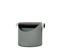 knock box, Caja de golpeteo for espresso, accesorios de acero inoxidable for café con varilla de golpeteo extraíble y base antideslizante (blanco/negro),for Coffee Grinding(Khaki)