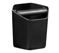 Knock Box, Coffee Ground Bin with Non-Slip Base and Shock Absorption, ABS Durable Accessory for Home Baristas and Coffee Lovers, 6.1x5.51x5.51 Inches
